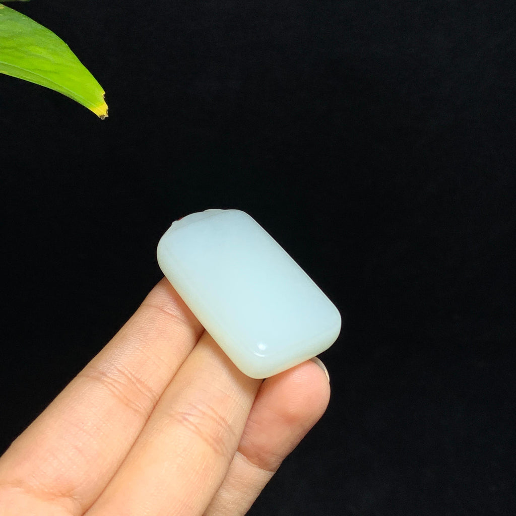 和田山料白玉无事牌挂件（28.0g）