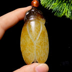 和田玉籽料一鸣惊人把件（63.0g）