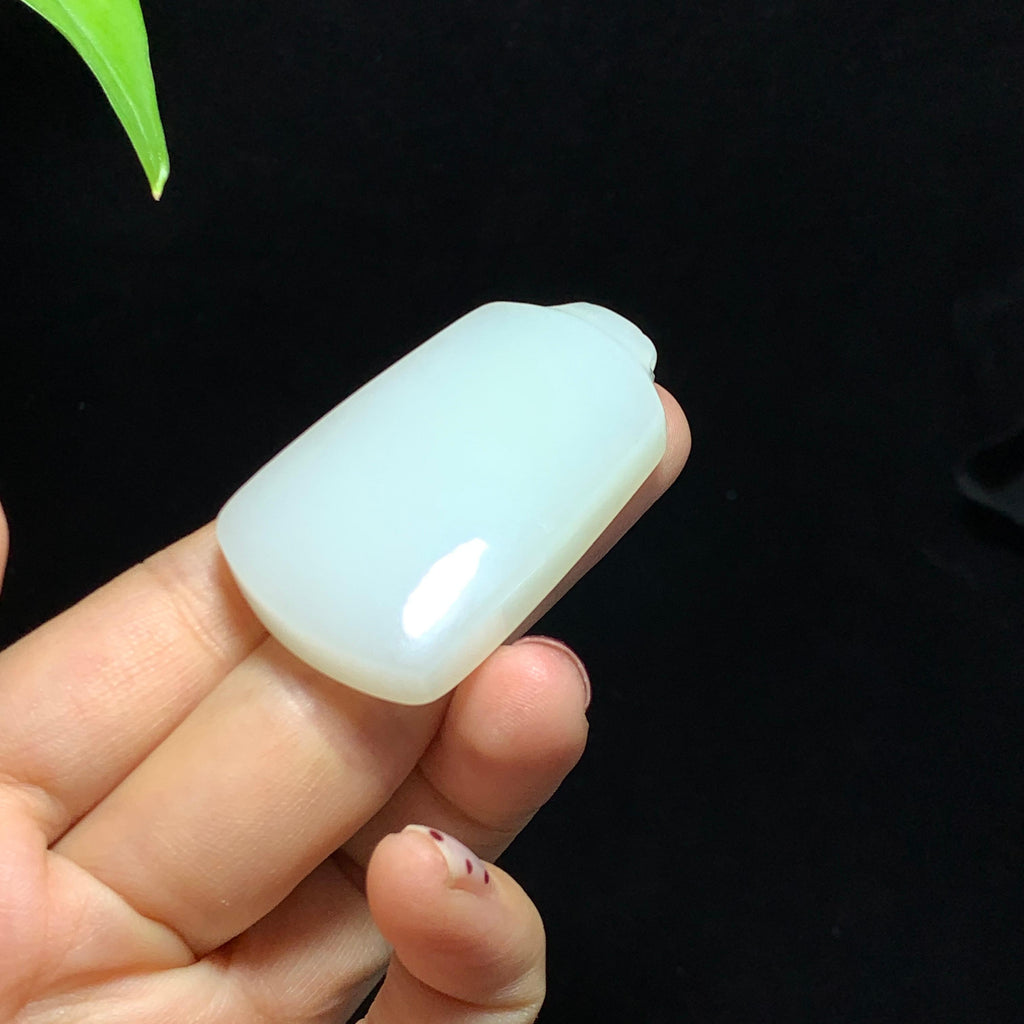 和田山料白玉无事牌挂件（29.3g）