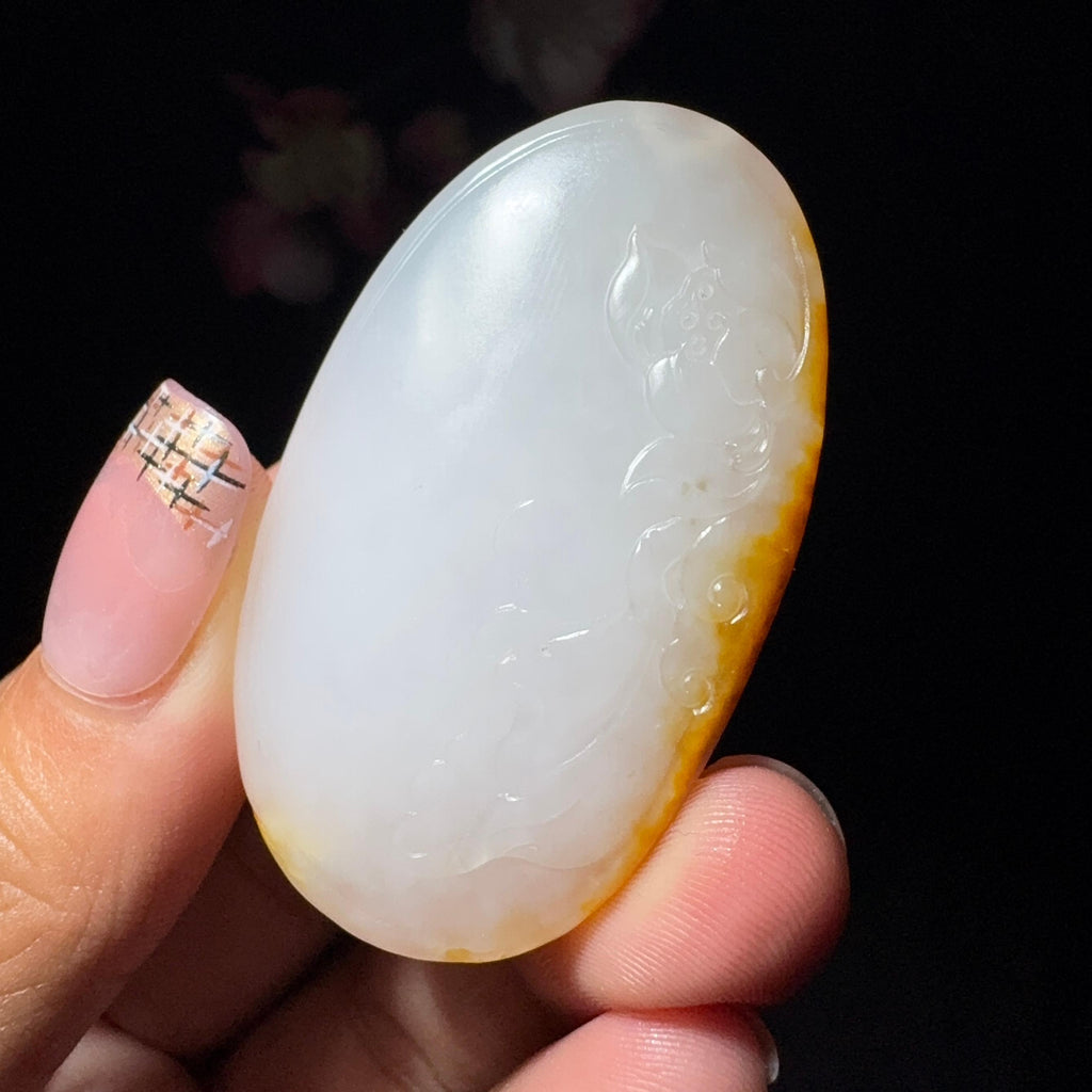 和田玉籽料佛公挂件（23.3g）