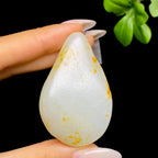 和田玉籽料文殊菩萨HZ2606073063（38.2g）