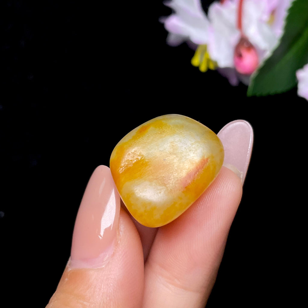 和田玉黄皮籽料挂件（9.27g）