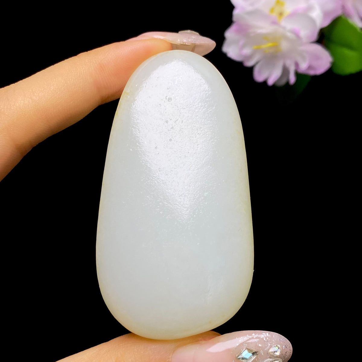 和田玉籽料观音（61.0g）