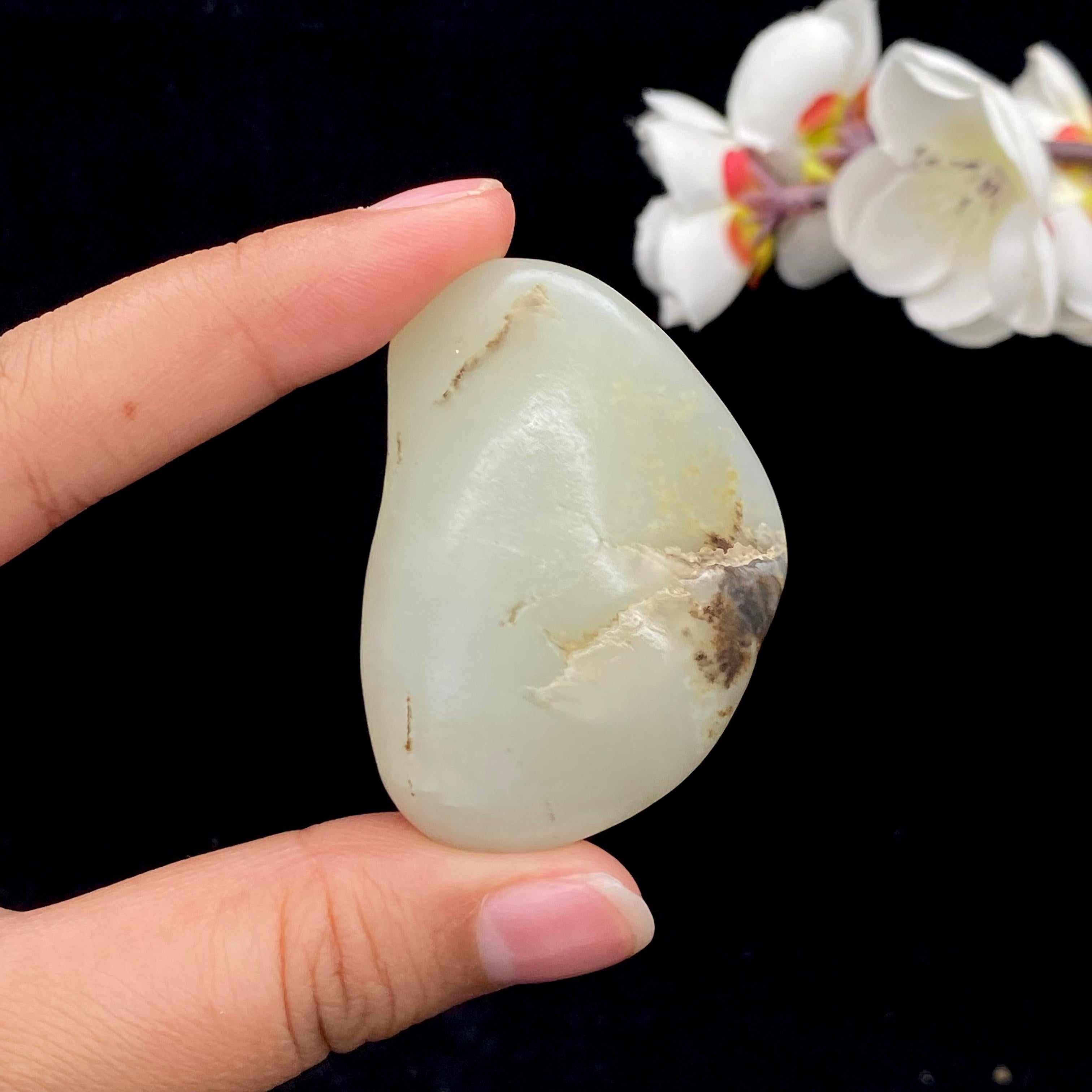 和田玉黄皮籽料（48.3g）