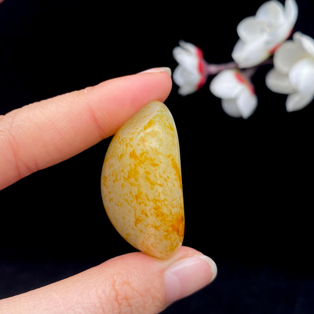 和田玉满洒金皮籽料（28.5g）