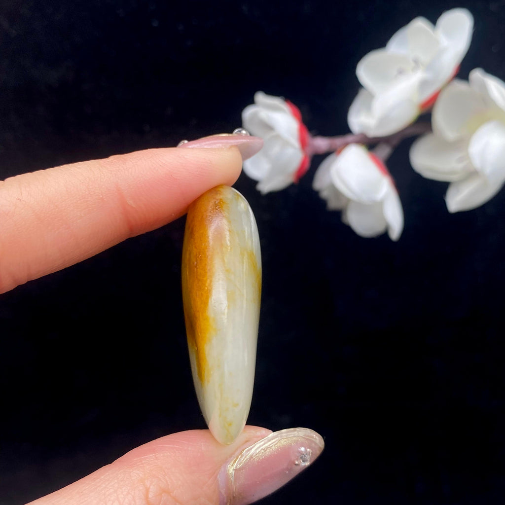 和田玉聚黄皮籽料原石（23.8g）