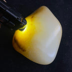 和田玉聚黄皮籽料原石（565.9g）