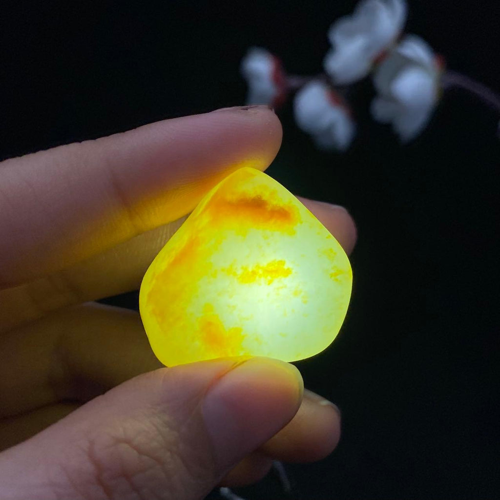 和田玉洒金皮籽料吊坠籽（10.7g）