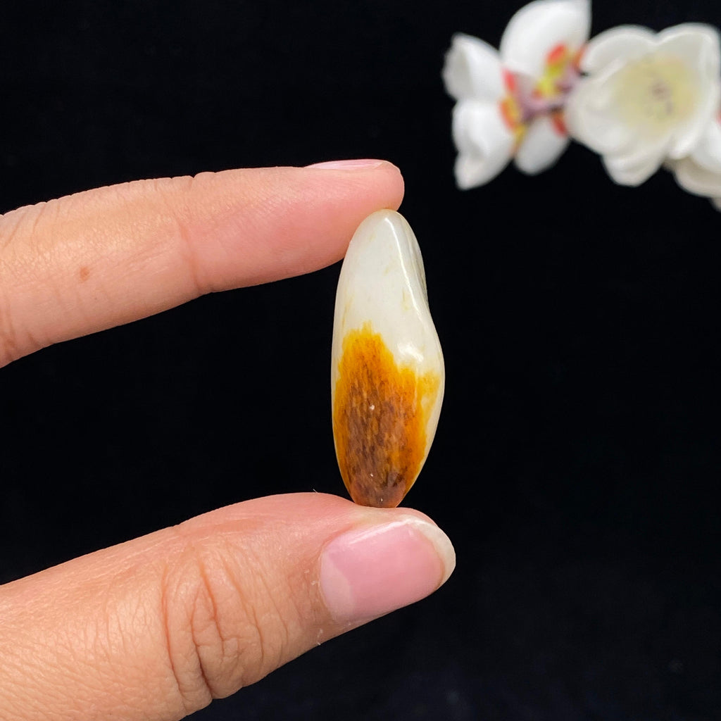 和田玉聚黄皮籽料（12.7g）
