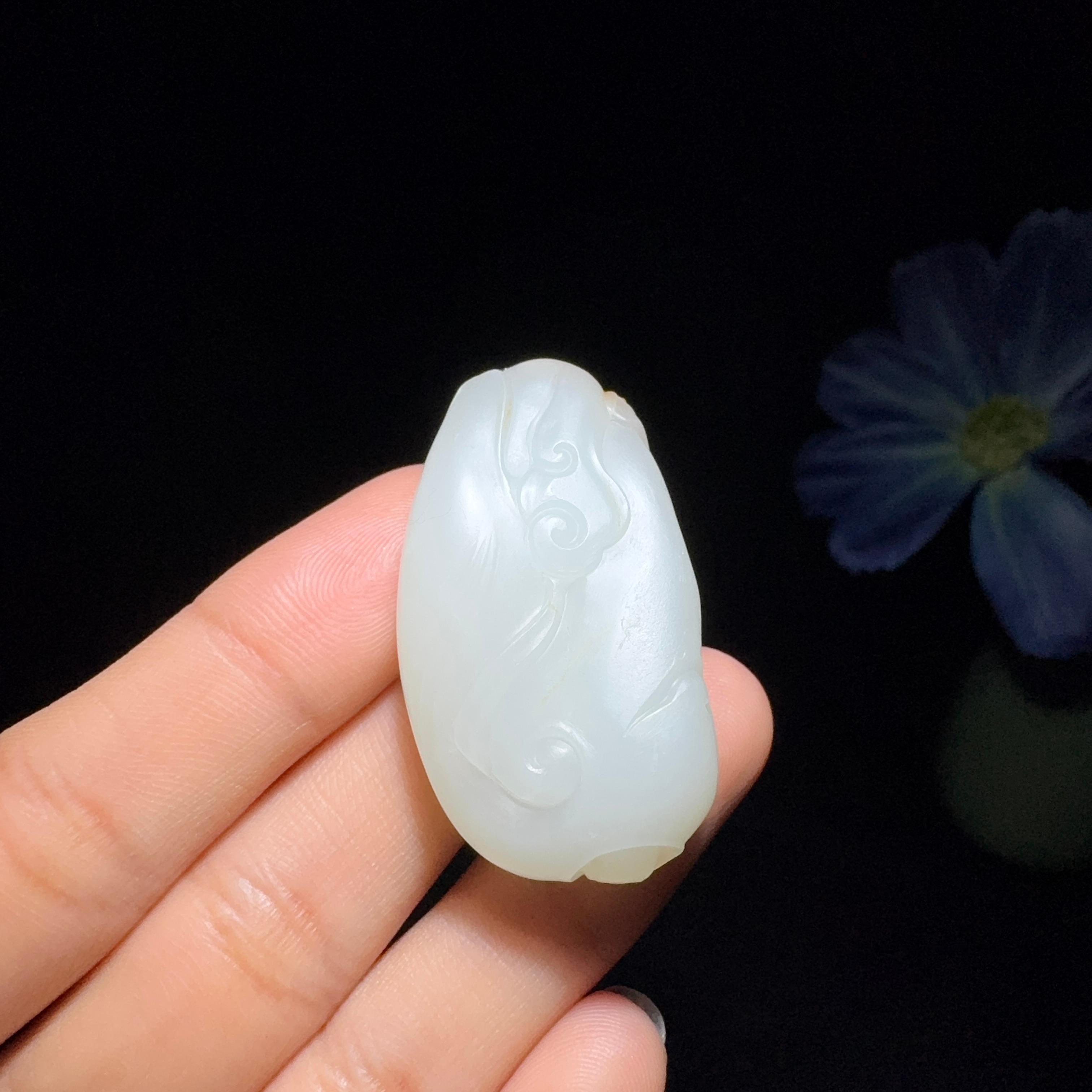 和田玉籽料猴子（22.0g）