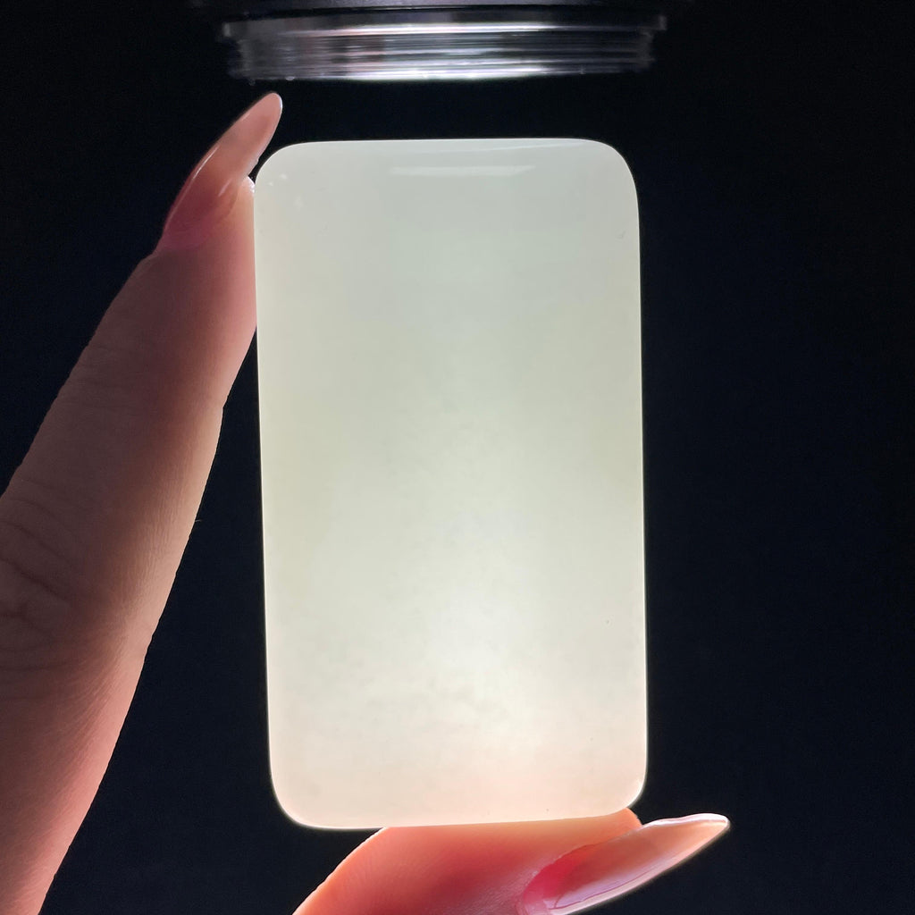 和田玉白玉无事牌（55.1g）