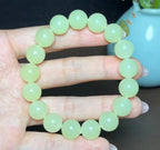 新疆和田玉若羌黄口料高品质圆珠手串（44.6g）