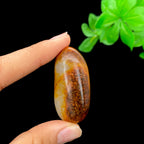 和田玉聚红皮籽料挂件（22.3g）