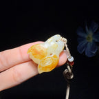 和田玉籽料兔子（16.3g）