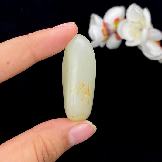 和田玉洒金皮籽料挂件（24.2g）