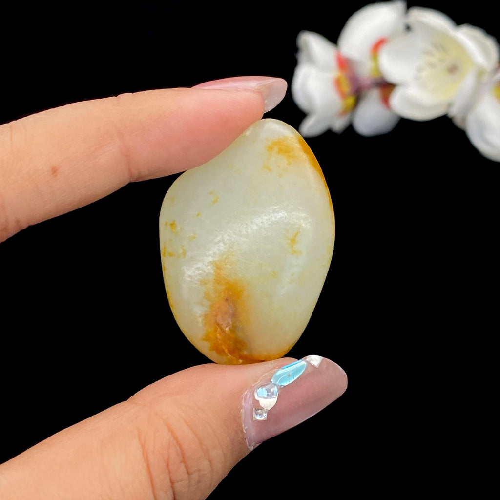 和田玉洒金皮籽料挂件（26.5g）