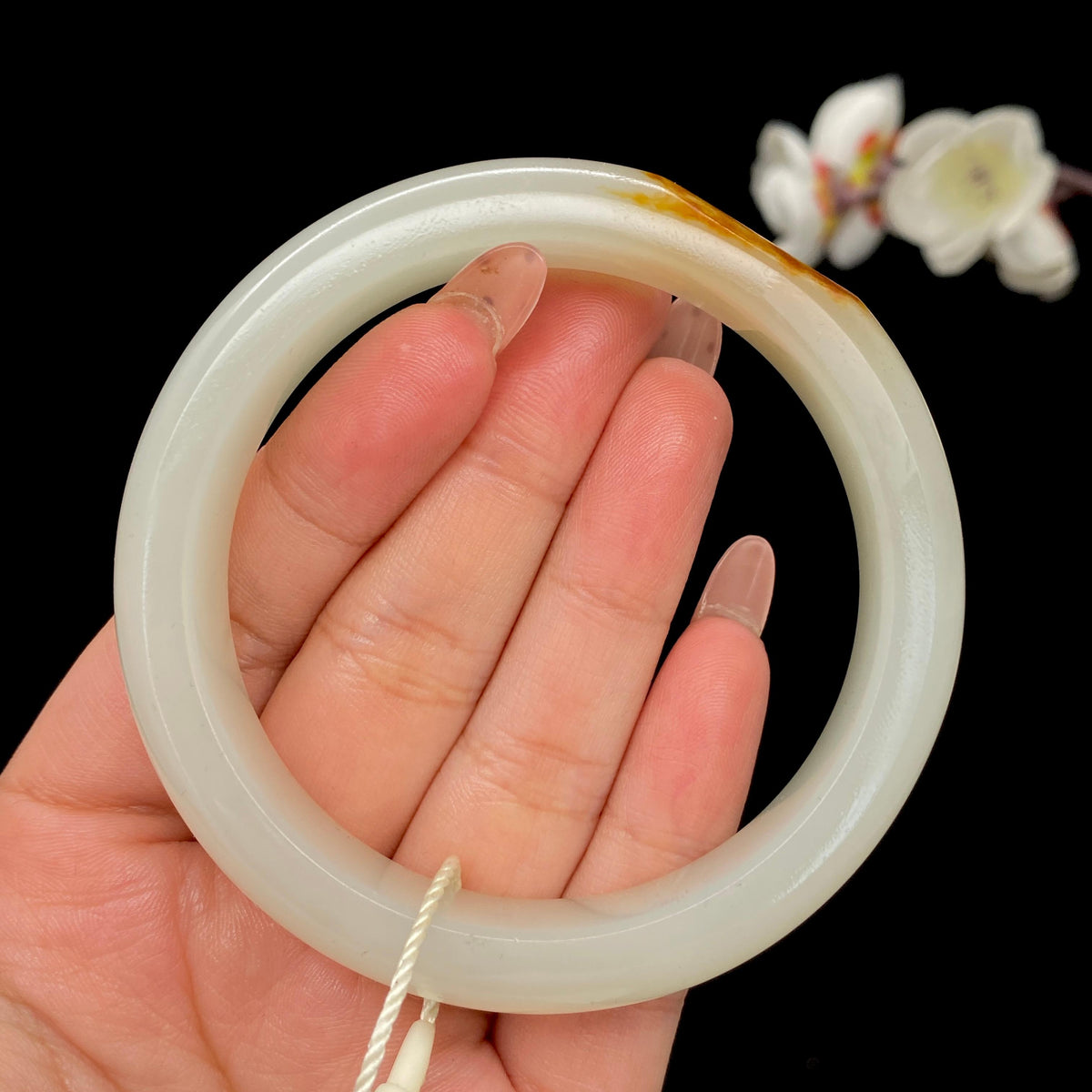 和田玉籽料【手镯】（55.1g）