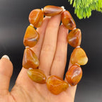 和田玉红皮籽料手串（64.28g）
