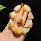 新疆和田玉籽料独籽手串（84.7g）
