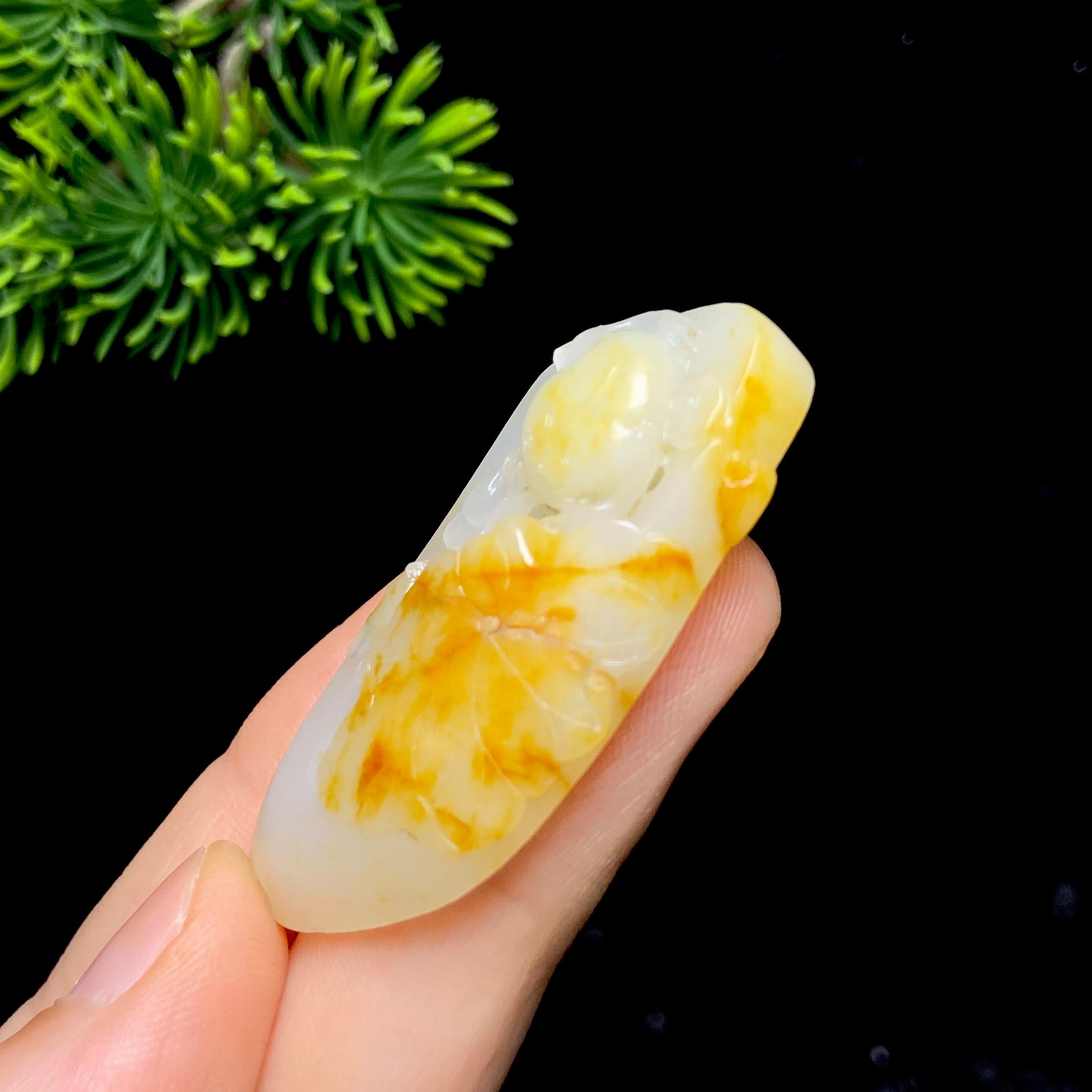 和田玉籽料财源广进（13.0g）