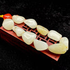和田玉洒金皮【精品手串】（63g）