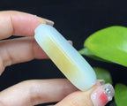新疆和田玉且末料羊脂玉平安无事牌（37.2g）