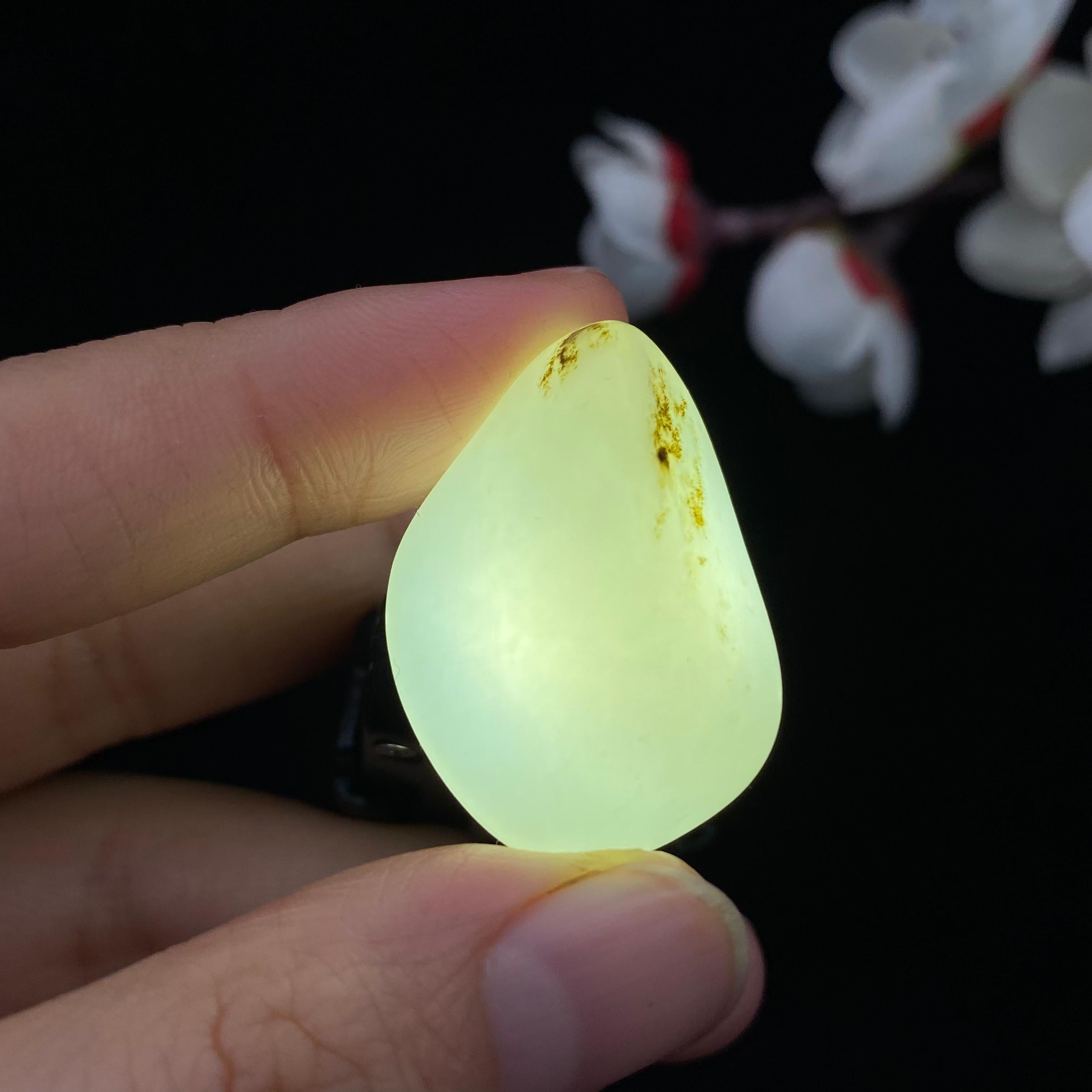 和田玉秋梨皮籽料吊坠籽（12.1g）