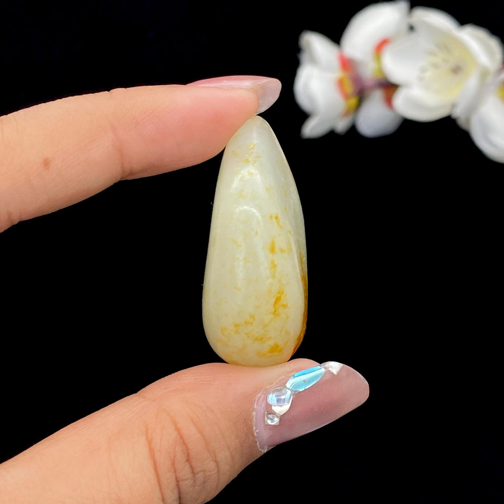 和田玉洒金皮籽料挂件（26.5g）