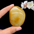 和田玉聚黄皮籽料（113.5g）