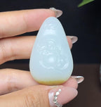 和田玉糖白羊脂玉佛公（29.6g）