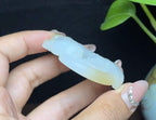 新疆和田玉且末天地糖糖羊脂玉螭龙（44.4g）