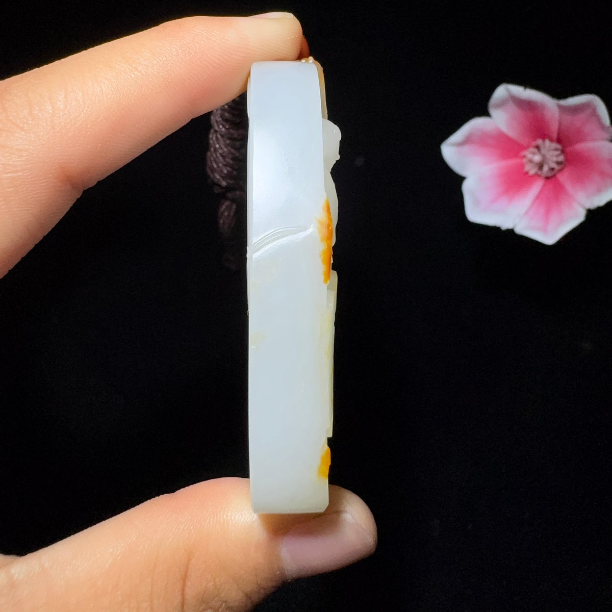 和田玉籽料双童启瑞（71.7g）