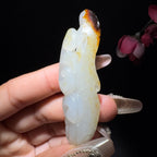 和田玉籽料如意挂件（23.2g）