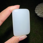 和田玉白玉平安无事牌（71.2g）
