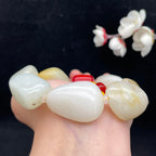 和田玉洒金皮籽料【精品手串】（112.1g）
