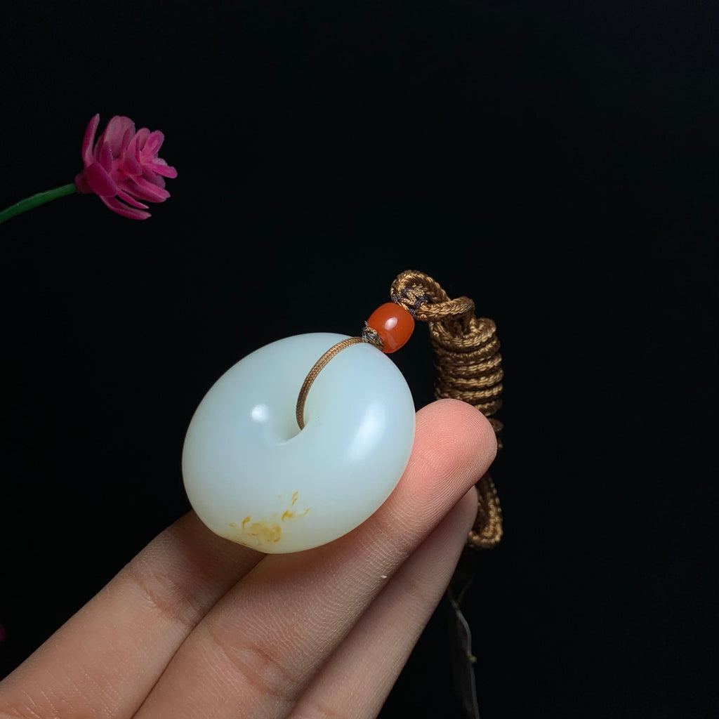 高品质和田玉籽料平安扣（29.2g）