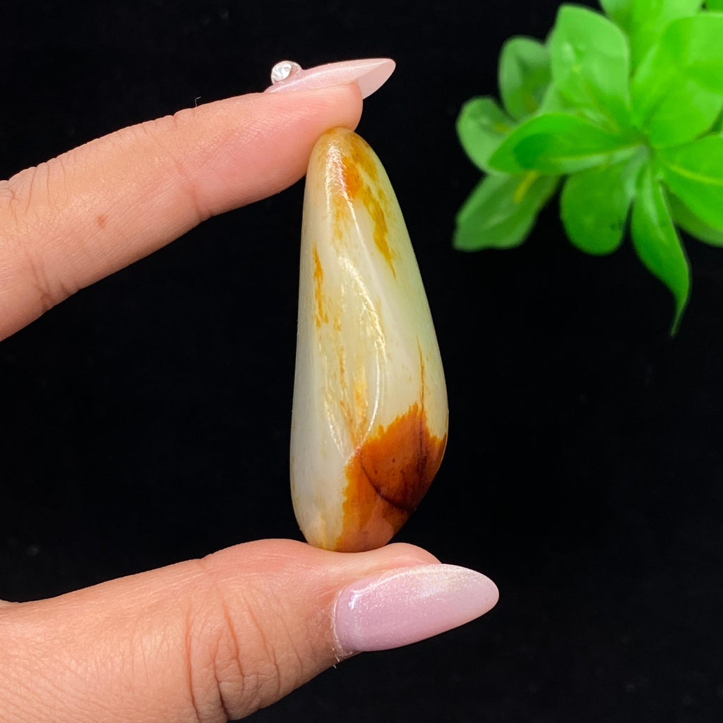 和田玉聚红皮籽料（41.4g）