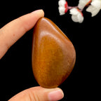 和田玉满红沁皮籽料（71.6g）