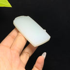 和田山料白玉无事牌挂件（56.4g）