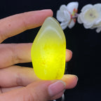 和田玉青白玉带洒金皮籽料（36.1g）