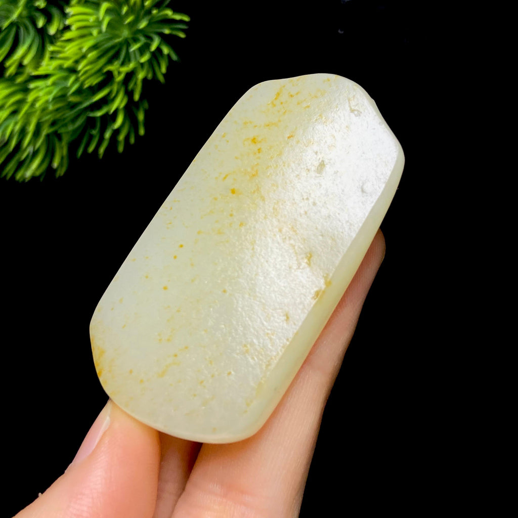 和田玉籽料无事牌（49.7g）