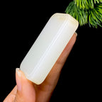 和田玉糖白无事牌（58.4g）