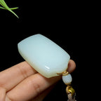 和田白玉无事牌（54.0g）