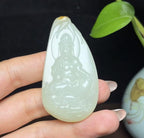 新疆和田玉籽料文殊菩萨（34.2g）