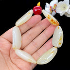 和田玉洒金皮籽料【精品手串】（69.8g）