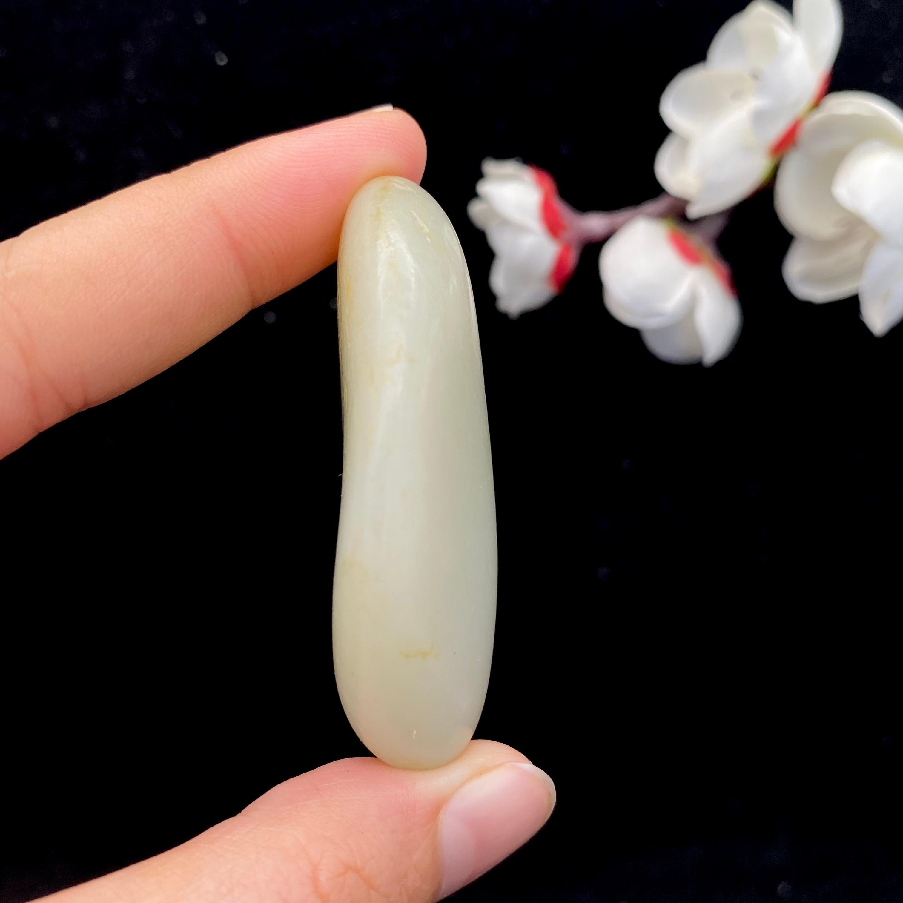 和田玉白玉籽料（39.5g）