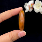 和田玉黄沁皮籽料挂件（27.5g）