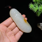和田玉籽料观音（67.2g）