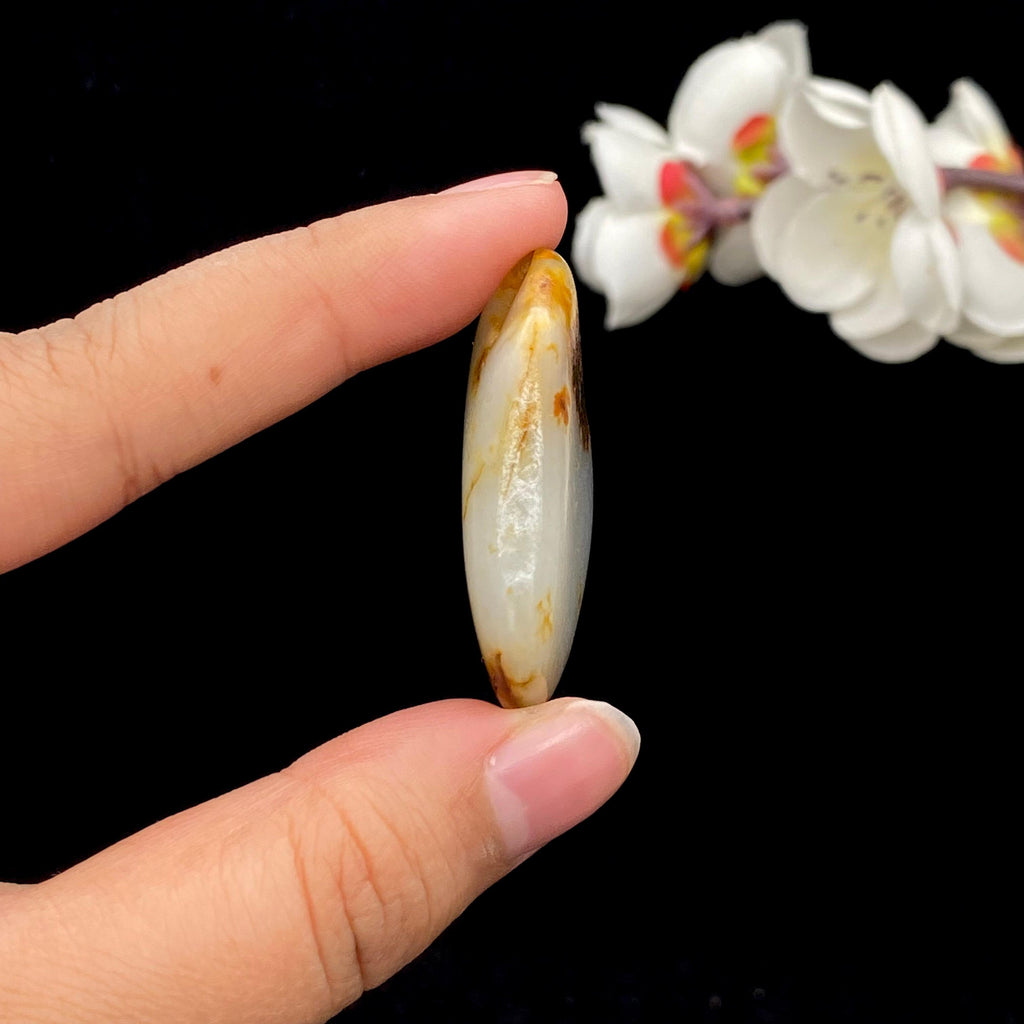 和田玉黄皮籽料（19.1g）