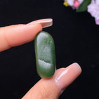 和田玉碧玉籽料挂件（8.22g）